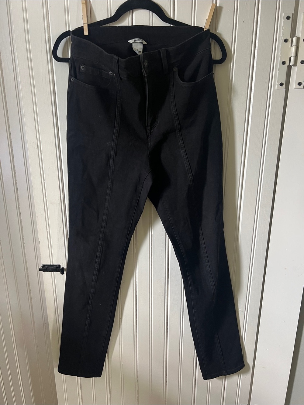 Duluth Trading Co Black Waistband Jeans